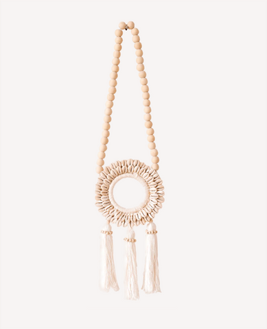 TRIPLE SHELL TASSELS