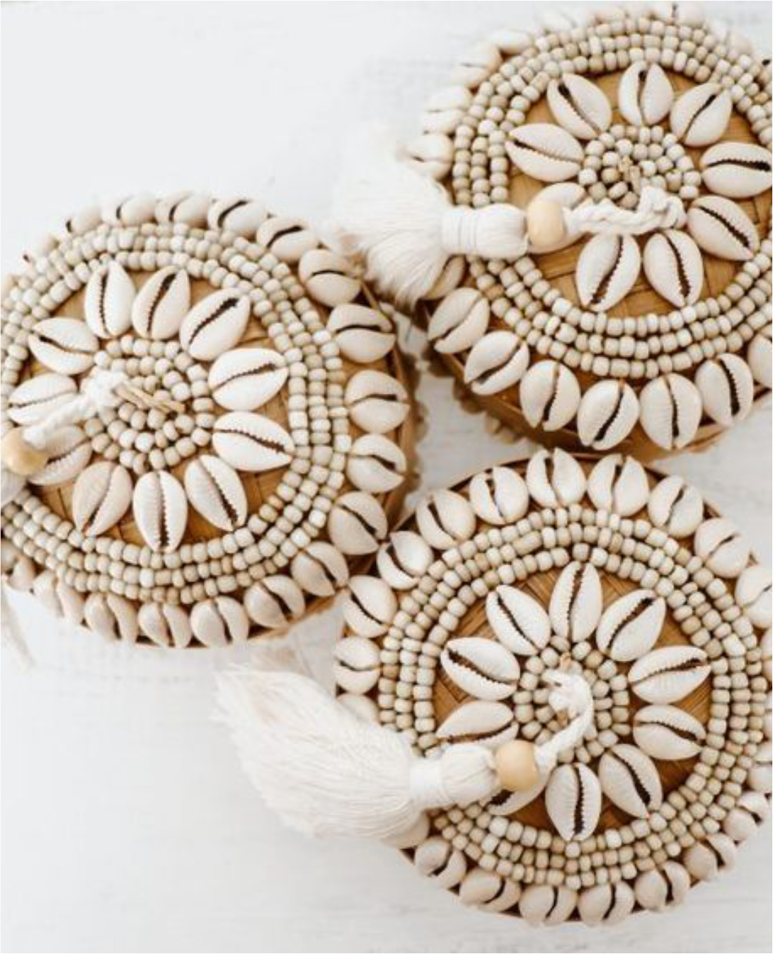 SHELL BEADS BOX