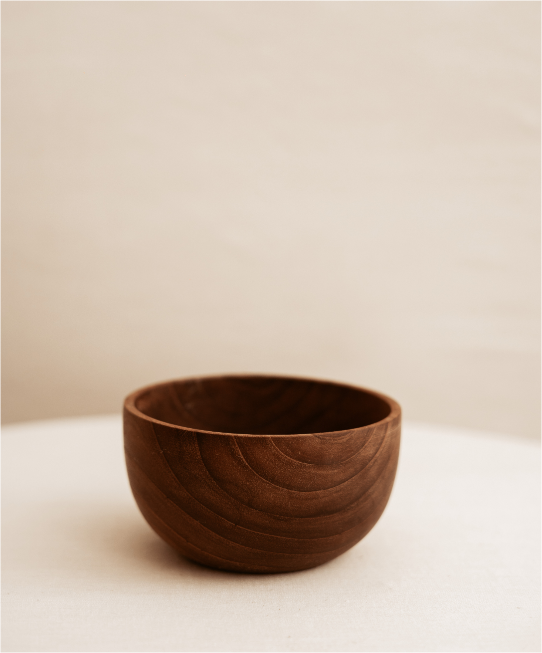 Teak Bowl